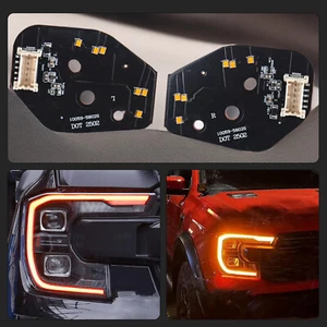Headlight Module Amber LED Daytime Running Light For Ford Ranger 2023-2024 NewTJ - Picture 1 of 13
