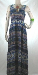 Neu mit Etikett Old Stock Audrey Damen Gr. M Boho Chic Hippie Maxikleid Bohemian - Bild 1 von 8