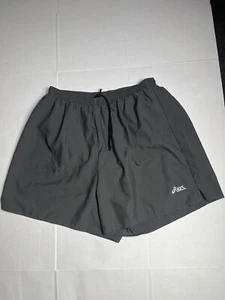 Vintage Asics Mens XLarge Running Jogging Shorts Black made in USA - Picture 1 of 10