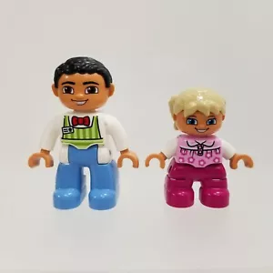 Lego: Duplo - Cafe 10587 - Replacement Cafe Worker & Little Girl Figures - Picture 1 of 6