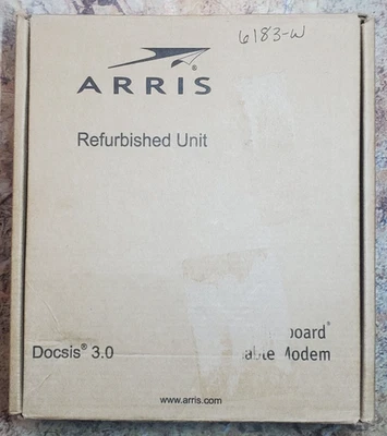 ARRIS SURFboard SB6183 DOCSIS 3.0 Cable Modem - Refurbed Grade A (R-30178) - Image 1 of 4