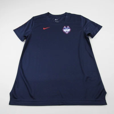 UConn Huskies Nike Dri-Fit Short Sleeve Shirt Women's Navy New - Image 1 of 4