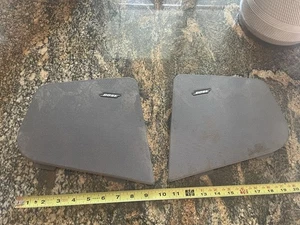 Pair Of 2005-07 Cadillac STS Front Door L/R Bose Speaker Covers Grille - Intact - Picture 1 of 5