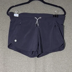 Athleta Shorts Girls XL 14 Black ALL PLAY SPORTS Drawstring Running - Picture 1 of 6