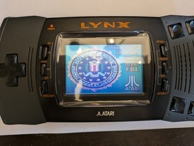 Atari Lynx II 2 Console Handheld System Working Bundle with Case & Manual