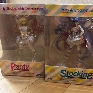 ALTER Panty & Stocking W/Garterbelt Figure Statue Set of 2 W/Box 1/8 Scale USED - Picture 1 of 8