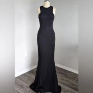 LOVERS + FRIENDS Maxikleid Damen Gr. XS schwarz Schnürung hinten ärmellos - Bild 1 von 7