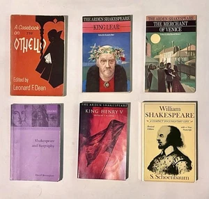 William Shakespeare Lot of 8 Vintage Classic Literature Books, Plays & Biography - Picture 1 of 13