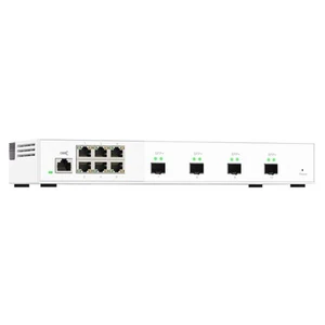 QNAP QSW-M2106-4S network switch Managed L2 2.5G Ethernet 100/1000/2500 White - Photo 1/1