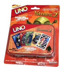 SEALED Rare 2004 Uno Shrek 2 Card Game Collector’s Tin Special Edition - Picture 1 of 4