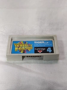 1995 Tiger Electronics Glücksrad Spiel Cartridge #4 für Handheld ungetestet  - Bild 1 von 8