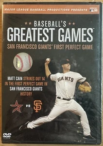 Baseballs Greatest Games - San Francisco Giants First Perfect Game DVD 2012 - Picture 1 of 2