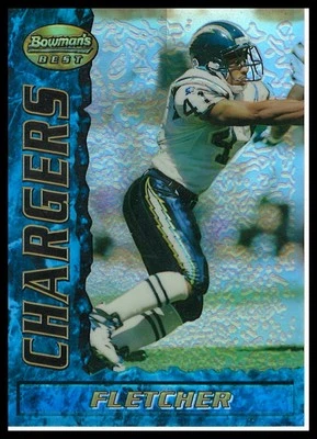 1995 Bowman's Best #51 Terrell Fletcher Refractors Rookie - Image 1 of 2