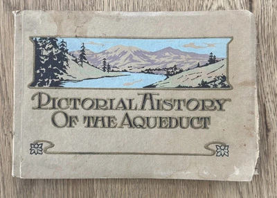 Mapa raro del acueducto de Los Ángeles 1908 - boceto histórico y fotos Foto 1 de 4