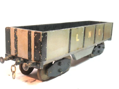 HAND MADE ( HEAVY DUTY)   (L.N.E.) BOGIE WAGON  (42mm) 1.625" - Image 1 of 4