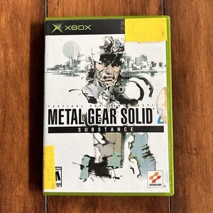 Metal Gear Solid 2: Substance (Microsoft Xbox, 2002) Complete w/ Manual CIB - Picture 1 of 3