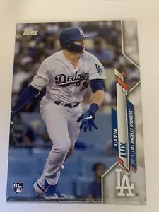 2020 Topps Series 1 Gavin Lux Rookie Card Los Angeles Dodgers 1.00 Shipping - Picture 1 of 2