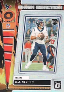 C.J. Stroud (RC) 2023 Donruss Optic CHAIN REACTION Prizm Rookie #CR-CJ - Picture 1 of 2