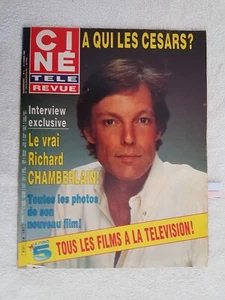 CINE REVUE N°8 1986 RICHARD CHAMBERLAIN LES CESARS 1985 CYD CHARISSE P.DUFFY - Bild 1 von 16