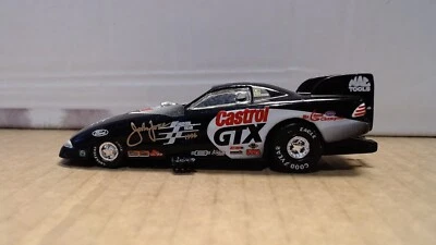 Hasbro John Force Ford Castrol GTX 1998 Black Dragster  Foto 1 de 4