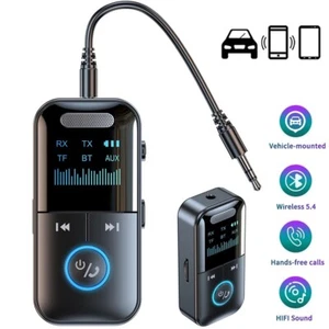 Adaptateur Audio Bluetooth 4 en 1 Récepteur Sans Fil Émetteur Lecteur MP3 3,5mm Aux - Photo 1/11