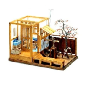 Japanese Style 1/12 Dollhouse Miniature Bathroom Kit A011 Hand Craft Kit JAPAN - Picture 1 of 1