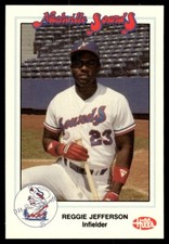 1990 Hills Nashville Sounds Reggie Jefferson Nashville Sounds #NNO