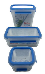 TEFAL MasterSeal Fresh Frischhaltebox Frischhaltedose 3er Set 0,25/ 1,0/1,6 L