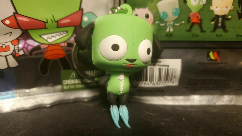 Invader Zim Series 1 Figural Collectors Keyring Monogram 2018 You Pick - Image 1 of 1