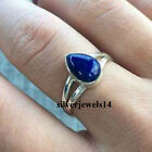 Lapis Lazuli Ring Solid 925 Sterling Silver Band Ring Handmade Jewelry kd9242