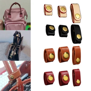 2PCS Shorten Leather Bags Strap Fixed Buckle Handle Fixing Strap Adjustment Clip - Picture 1 of 26