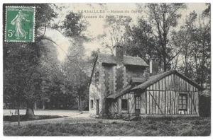 VERSAILLES 78 Parc du petit Trianon Maison garde CPA écrite à Mme Selle en 1908 - Picture 1 of 2
