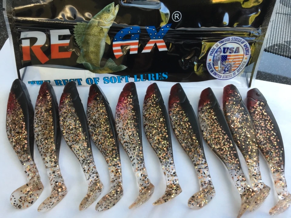 10 Gummifische  Relax Kopyto 4 River  10cm  1€/St.  NEU !!!! Set 137 - Bild 1 von 1