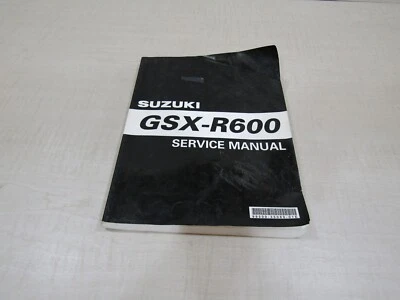 2001 SUZUKI GSX-R600 FACTORY SERVICE MANUAL - Image 1 of 3