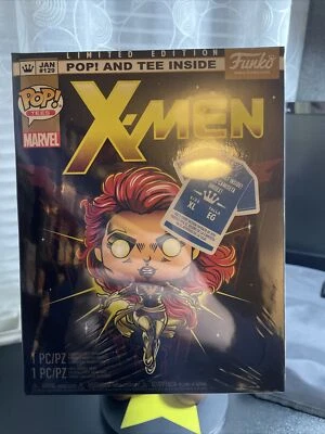 ┥-X-Men: Dark Phoenix Funko Pop! & camiseta totalmente nueva y sellada XL-Camiseta Foto 1 de 3