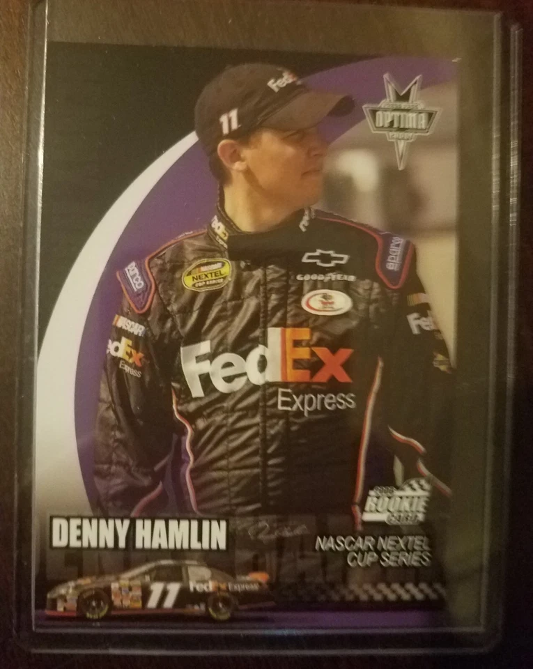 2006 Press Pass Optima Denny Hamlin Rookie Card - Image 1 of 1