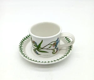 Vintage Portmeirion Botanic Garden 1972 Vergissmeinnicht Tasse & Untertasse alte Marke - Bild 1 von 8