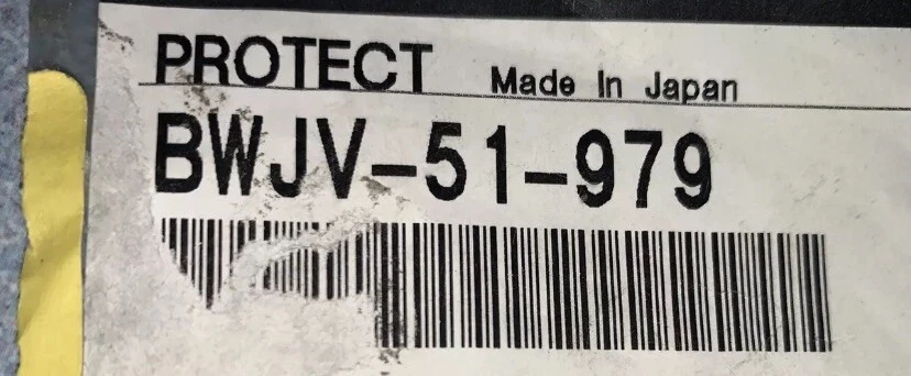 Alerón trasero MAZDA sello/protector bwjv51979 Foto 1 de 1