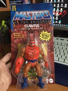 Mattel Masters of the Universe Origins Action Figure 2022 Clawful 14 cm NUOVO - Foto 1 di 2
