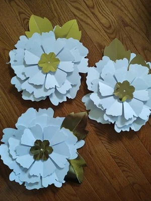 Target Spritz 3D Papel Flor Colgante Decoraciones - Lote de 8 Ducha Boda Foto 1 de 4