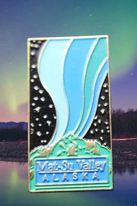 Mat-Su Valley Pin - Alaska Souvenir hat jacket pin - Picture 1 of 5