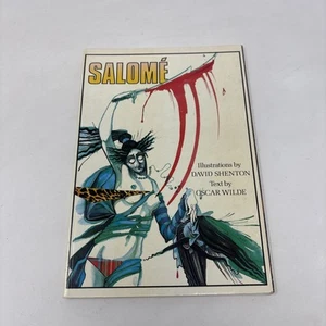 Salome David Shenton Oscar Wilde Book Graphic Novel 1986 Quartet - Picture 1 of 5