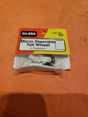 Du-Bro - Micro Steerable Tail Wheel - New - Part 926 - JT25 - Image 1 of 4