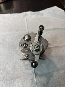 Vintage Antique Pflueger Supreme Fishing Casting Spinning reel Pretty Handle-7 - Picture 1 of 6