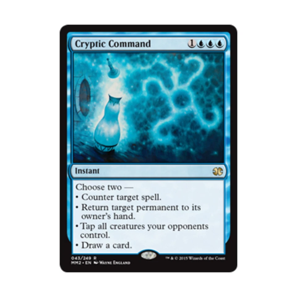 WOTC MtG Modern Masters 2015 Cryptic Command (R) NM - Image 1 of 1