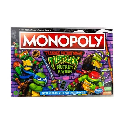 Hasbro Monopoly Hasb  Monopoly - Teenage Mutant Ninja Turtles Mutant Ma Box New - Image 1 of 2
