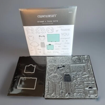 Комплект марок и тонких разрезов CTMH LITTLE MISS MESS MESS #Z3916 новые!! - Изображение 1 из 4