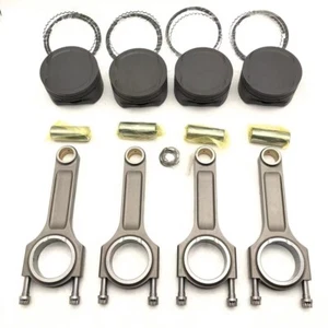 M111 Forged Piston and FPO Forged Connecting Rods Kit For Mercedes Benz M111 - Foto 1 di 13