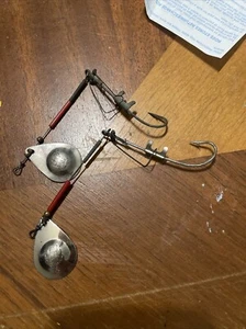 1950s Water Gremlins Vintage Minnow Spinner Fishing Lure, Lot of 2 - Picture 1 of 2