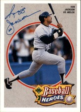 1990 Upper Deck Jackson Heroes #4 Reggie Jackson 